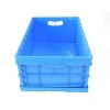 40L 600*400*230mm Plastic Vegetable Folding Container Bread Plastic Foldable Crate