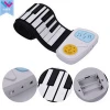 49 Keys Colorful Keyboard Silicon Flexible Hand Roll Up Piano Electronic Piano Built-in Speaker Enlightenment Music Gift