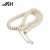 Import 4P4C Male to Male Plug Telephone Cable Spiral or Straight Phone Cord RJ9 Cable from China