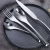 Import 4pcs Kitchen 18/10 Stainless Steel elegant color coating flatware, Black cutlery, Black set of cutlery set from China
