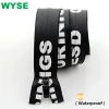 5# Custom Logo Semi-Rubber Puller Nylon Waterproof Open End zippers