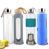 500ML LFGB FDA Borosilicate Drinking Glass Water Bottle