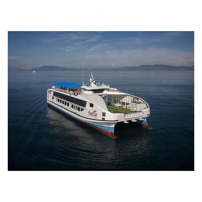 Buy 50m Ro Ro Ship For Car And Passengers Steel Catamaran For