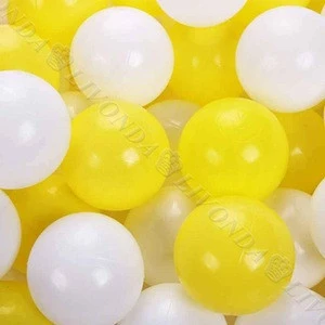 5.5cm 7cm 8cm Eco-Friendly Soft Ocean Pool pink Balls for ball pit Baby plastic toy ball