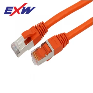 5M 7.5M 10M rj45 plug assembled U/FTP Cat 6 patch cord electric cable flex cable patch cord
