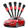 5pcs Car Detailing Brush Auto Cleaning Brushes Universal Wheel Dashboard Air Outlet Auto Detail Clean Tools Car Wash Accessories