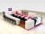 Import 5x3 meters nail kiosk&amp;manicure kiosk&amp;pedicure kiosk with nail tables and nail polish display from China