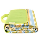 600D waterproof pvc base outdoor camping picnic mat