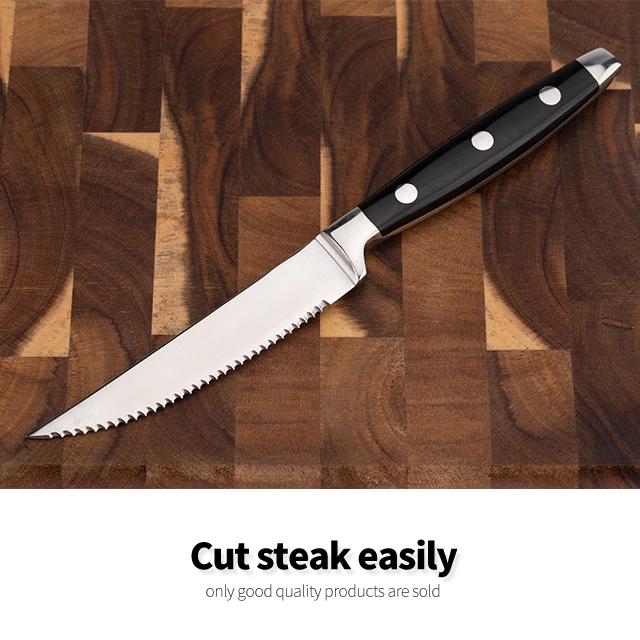 6pcs High quality Stainless steel steak knife