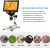 Import 7 inch LCD Digital USB Microscope, 12MP 1-1200X Magnification Handheld Camera Video Recorder, 8 LED Light, Rechargeable Battery from China