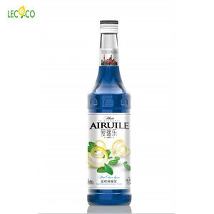 700ml similar to Monin Blue Citrus Cocktail Recipes Flavored Syrup Raw Material Bubble Tea Ingredients