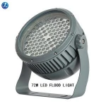 72W LED Flood light spotlight for outdoor landscape park garden building lighting AC 85-265V single color or RGB color