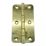 76*24*1.7 Factory Price Gold Iron Metal Door Furniture Hardware Hinges