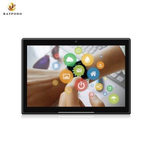 7&quot; Android 6.0 Touch Screen Monitor With Black And White Color 1024 * 600 Full HD Resolution Meeting Room Using