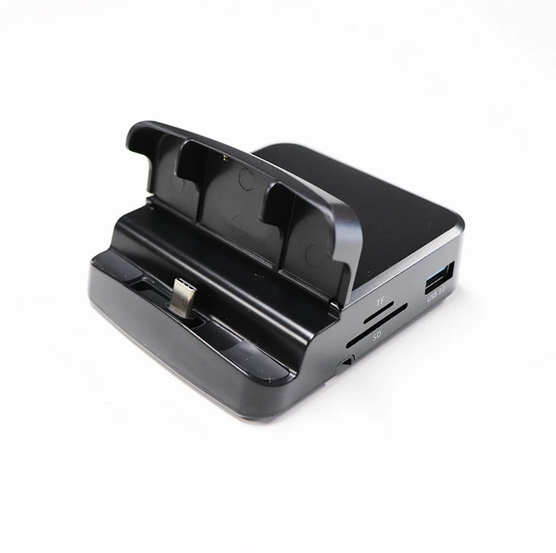 8 in 1 usb hub with stand usb2.0 docking station with card reader port