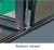 Import 8 Panel Alumunium Folding Door Plexi Glass Balcony Door Folding System from China
