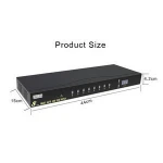 8 PORTS VGA KVM SWITCH  USB KVM SWITCH  VGA SPLITTER SMART VGA KVM SWITCH