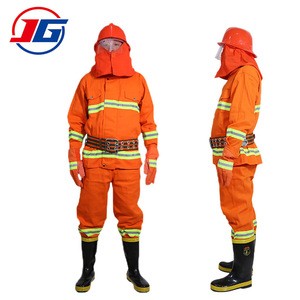 #97 fire protective fire fighting suit factory