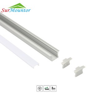 A2515 customize recessed wall led cabinet light aluminium aluminum profile channels frame for led strip light