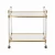 Import Acrylic Legs Hotel Trolley Cart Kitchen Trolley Glass Food Trolley for Sale from China
