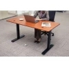 Adjustable stand up movable standing desk office desk