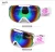Import Adult anti-wind anti-fog safety Ski Goggle eyewear for winter outdoor skiing sports from China