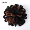 Afro Puff Dreadlocks Chignon Wig Drawstring Ponytail Synthetic Nu Locs Hair Puff Clip in Hair Extension for Women
