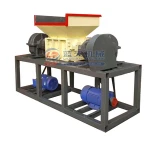 Agricultural and garden waste foam shredder machine