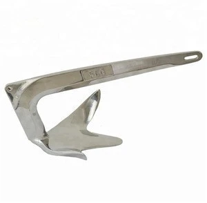 AISI 316 Stainless Steel Yacht Marine boat Bruce Anchor Claw Anchor 50kg
