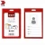 Import  china supplier new products color B8 vertical id badge holders from China