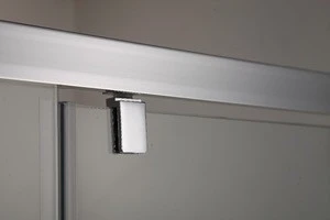 aluminium frame  pivot door square shape shower enclosure