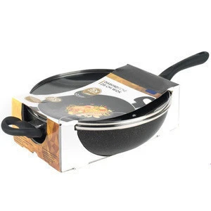 Aluminium non-stick wok la sera cookware