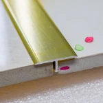 Aluminum Alloy Tile Trim T Shaped Floor Accessory T Shape Tile Edge Trim