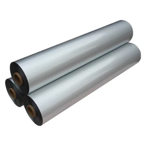 Aluminum coated with polyethylene for thermal insulation
