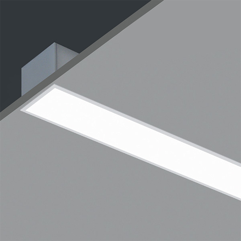 Buy Aluminum Profile Ceiling Gypsum Recessed Linear Light Office ...