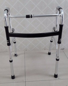 Aluminum walker with wheels,exercise folding walker