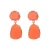 Import Amazon Explosion Simple Classic Style Neon Colorful  Rhinestones Resin Earring Jewelry from China