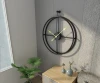 Amazon hot sale creative wrought iron Stylish Metal Wall Clock Minimalist nordic Clock