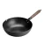 Import Amazon hot sale Hand made Carbon Steel Wok Pan with Wooden Lid for Electric, Induction and Gas Stoves from China