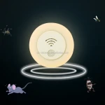 Amazon Hot Selling Electronic LED Lamp Night Light Pest Control, Home Indoor Plug In Mosquito Repellent Ultrasonic Pest Repeller