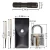 Import Amazon Professional Locksmith 26pcs Practice Tool Lock Pick Set Multitool Training Supplies 3 Locks Case Padlock Dimple Lock Kit from China