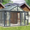 American style glass garden sun room aluminum  house  veranda sunroom