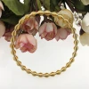 Amor jewelry 18k gold stainless steel wire bracelet for women