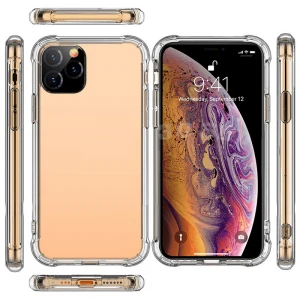 Anti-knock Soft TPU Transparent Clear Phone Case Protect Cover Shockproof Soft Cases For iPhone 12 11 pro max 7 8 plus X XS SE2
