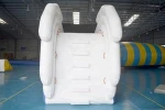ANTI-UV 0.9mm PVC Tarpaulin Yacht Inflatable Floating Slide For Sale