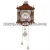Import antique classic style bronze pendulum wall clock from China