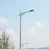 Antique Die-Cast Aluminum Garden Lighting Pole Light Lamp Post Solar Power Energy Street Light Pole