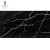 Import Apartment artificial marble calacatta black quartz stone slab from China
