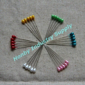 Apparel Machine Parts Teardrop Heads Assorted Colors Metal Sewing Machine Needles