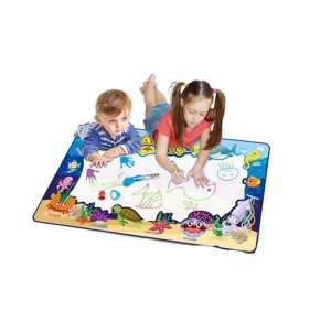 Aqua Magic Doodle Water Drawing Board Mat For Kids 3 Years &amp; Up With Pen &amp; Accessories